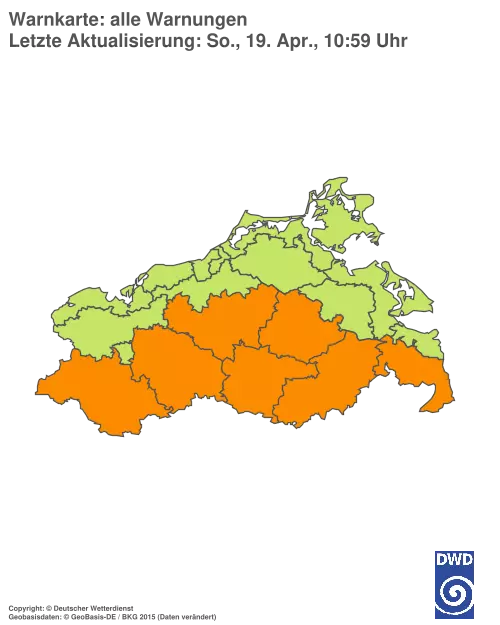 Aktuelle Wetterwarnungen für %region%