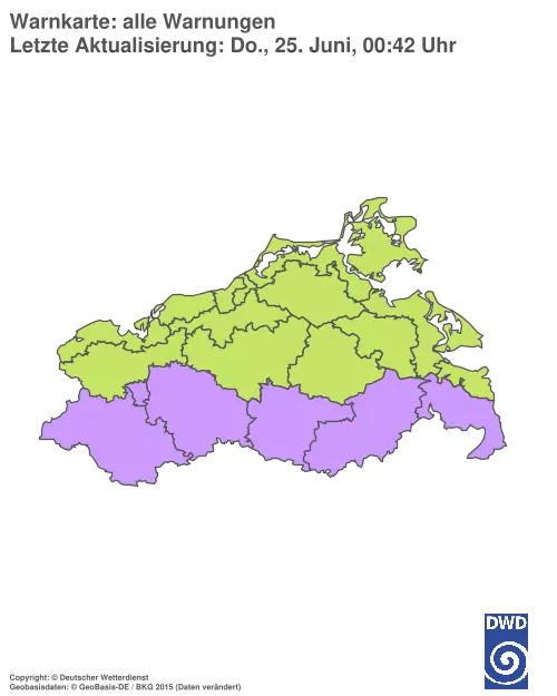 Aktuelle Wetterwarnungen für %region%